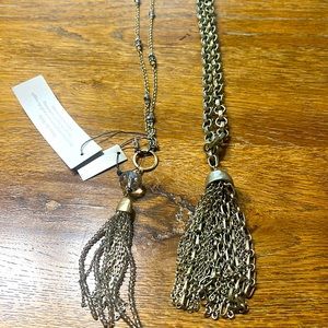 2 toggle necklaces from Chicos